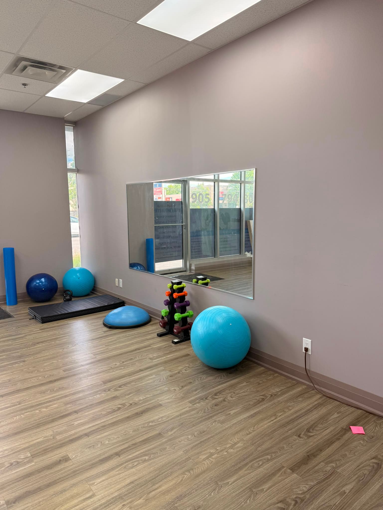 The rehabilitation and exercise area at Active Path